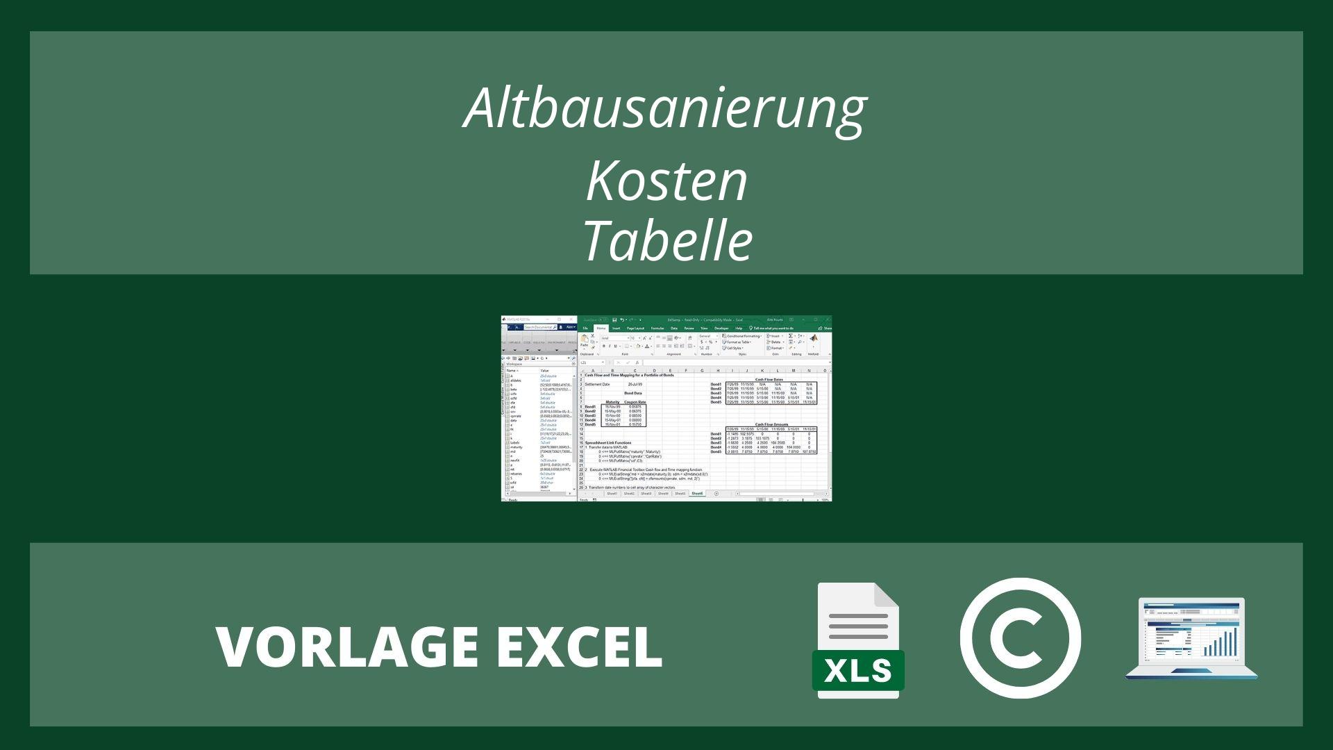 Altbausanierung Kosten Tabelle