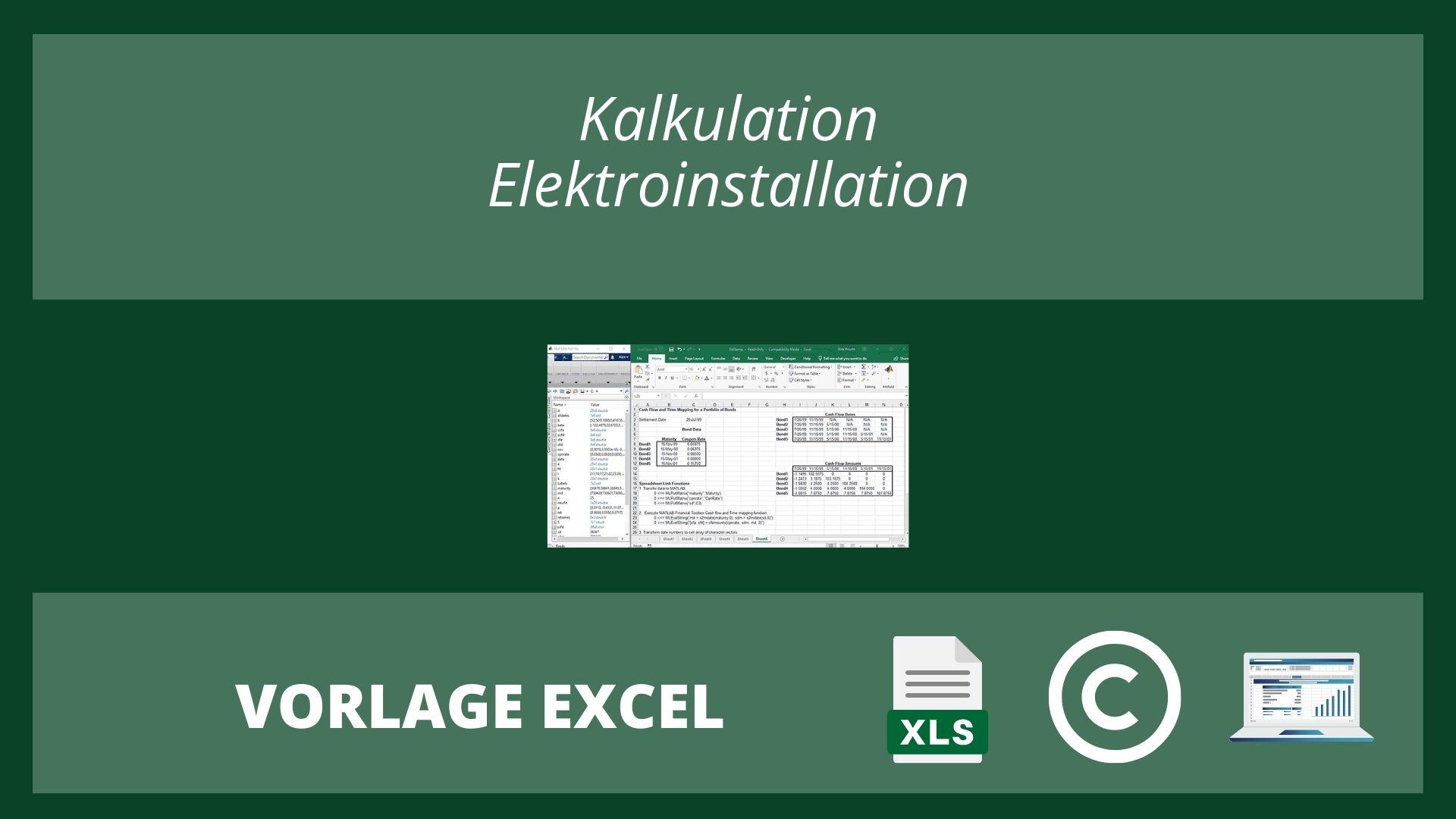 Kalkulation Elektroinstallation