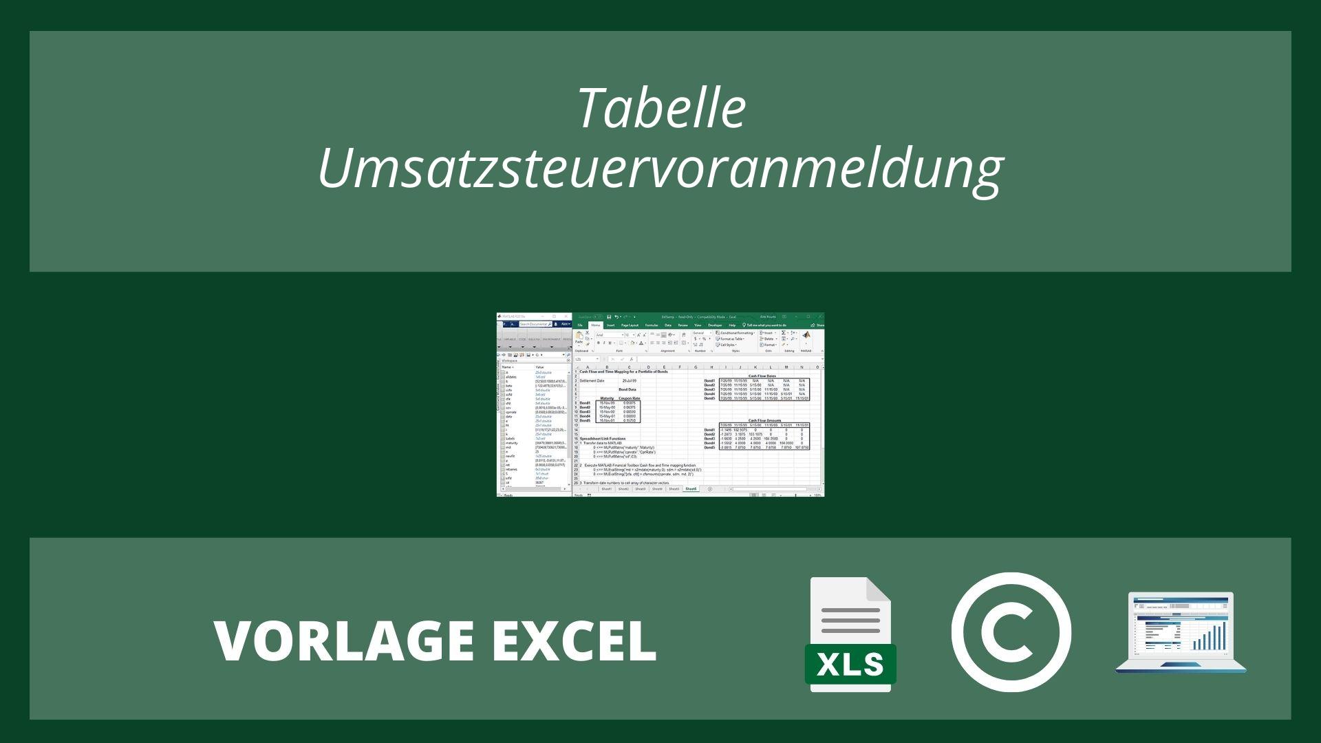 Tabelle Umsatzsteuervoranmeldung